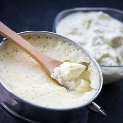 Yogurt with Clotted Cream